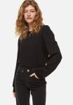 Broderie Anglaise Sweatshirt - Black