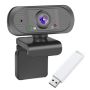 4K Ultra HD Webcam Camera For Video Chats E-learning With 16GB Flash Drive