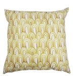 Maidenhair Fern Ochre Scatter Cushion