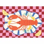 Disposable Placemats - Lobster Plate