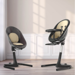 Mima Moon High Chair Black - Black Champagne