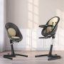 Mima Moon High Chair Black - Black / Champagne