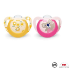 Nuk Silicone Star Soother 18-36 Months Sunflowers koala