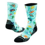 Versus Summer Vibes Active Crew Socks - 8-12 Summer Vibes