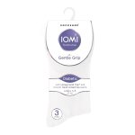 Socks Gentle Grip Diabetic Ladies Size 4-8 - White