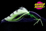 Scientific Fly Bass Gurgler Black Chartreuse 2 0