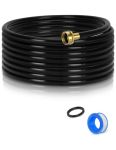 30FT Dehumidifier Drain Hose With 3 4 Inch Fht Connector Featuring Rust-resistant Brass Fittings For Leak-proof Connection Perfe