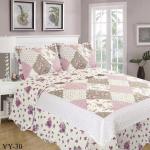 3 Piece Designer Quilt Set YY-30 Double Queen - Designer Luxury Double Queen