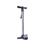 Speedmaster Pump Alloy Floor With Gauge & Smart Head Silver