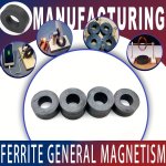 Y30 Ferrite Magnetic Ring Speaker Magnet High Temperature Resistant Ferrite Ring Magnet 45 22 10MM General Magnet