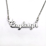 JBSA6NH - Personalized Stainless Steel Name Necklace With Heart Symbol