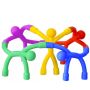 Magnetic Stick Figure Toys-flexible Building Blocks Fidget Fun-random Color