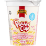 Power Cup Strawberry & Banana Flavoured Medium Fat Dairy Snack 150G