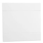Veti 2 Blank Cover Plate 100 X 100MM - White
