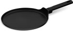 Titan Pro Coating Pancake Matte Black Pan 1 L Capacity 28 Cm Diameter