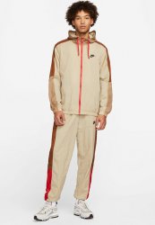 Nike Nsw Spe Woven Hooded Tracksuit - Limestone