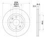 Stone Brake Disc Front BR12568