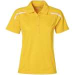 Ladies Nyos Golf Shirt Yellow