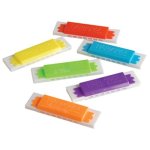 Lot Of 12 Assorted Color MINI Plastic Toy Harmonicas