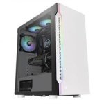 Thermaltake H200 Snow Rgb Tempered Glass Mid Tower Gaming Case