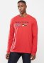NAUTICA Logo With Signal Flags Tee - Red