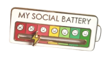 My Social Battery - Pin