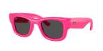 Wayfarer Puffer Sunglasses For Women In Pink - Pink