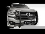 Gwm P300 Bullbar Black Police Bar For