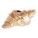 Goldair Gold Sea Shell Jibbitz - Multi Osfa