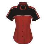 Ladies Daytona Pitt Shirt Red