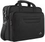 Travel Laptop Bag - With USB Charging Port - Black