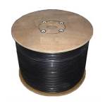 BOLTON600 Ultra Low-loss Black Cable 150 Meter Spool
