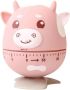 Mechanical Countdown Timer For Pink Manual Kitchen Timer Clock