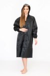 Senza Heavy-duty Raincoat With Hood And Drawstring For Men & Women With Transparent Brim