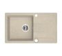 Celia Granite Sink 1 Bowl With Drainer - Beige