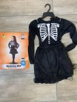 Skeleton Girl Costume 7- 9 Yrs – Halloween