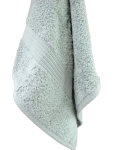 Zero Twist Luxury Bordered Hand Towel Mint Green