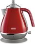 De'Longhi Delonghi KBOC3001.R Icona Capitals Kettle 1.7L Tokyo Red