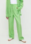 Straight Leg Linen Pants - Mint