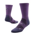 Versus Classic Plum Crew Tab Socks - 8-12 Classic Plum