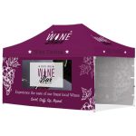 3M Ovation Sublimated Gazebo 4.5M 2 Long Full-wall Skins