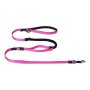 Rogz Utility Medium 16MM Snake Control Lead Pink Reflective
