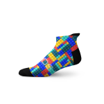 Blocks Tab Socks - Medium