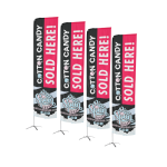 4 X Flag Banners