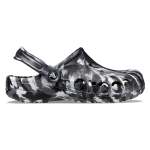 Baya Marbled Clog - Black white M13