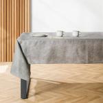 Linen Dream Tablecloth Grey - 10-12 Seater 150X340CM