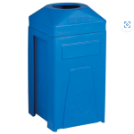 Super Modulus Plastic Recycling Bin – With Interior Lid And Bin – Recmdilbe