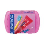 Curaprox Travel Set Pink
