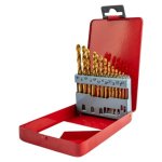 Tork Craft Drill Bit Set With Tin Case Hhs 13 Pieces