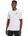 Under Armour Mens Sportstyle Left Chest Short Sleeves T-Shirt In White - White 5XL